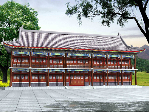 正法寺配房效果圖